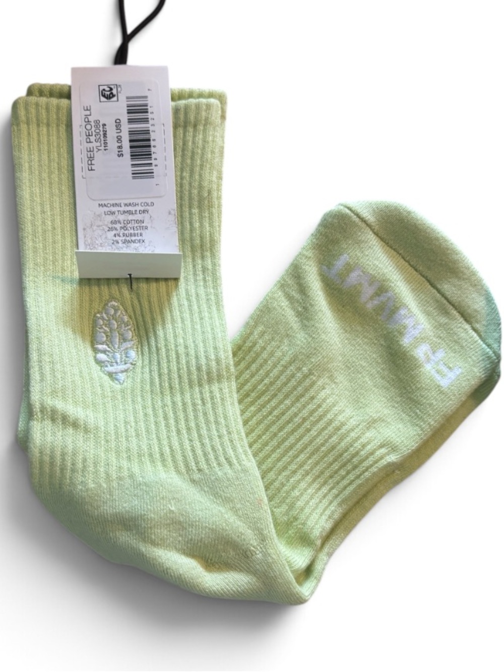 Free People Movement Bringing Buti Back Tube Socks NWT